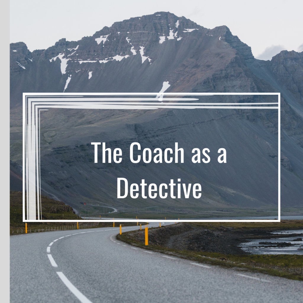 As a mentor coach, I often invite my mentees to think of their role as that of a detective or a researcher. Coaches and detectives share common skills that make their roles strikingly similar.